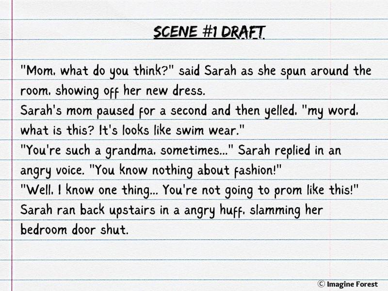 Comment faire une dialogue