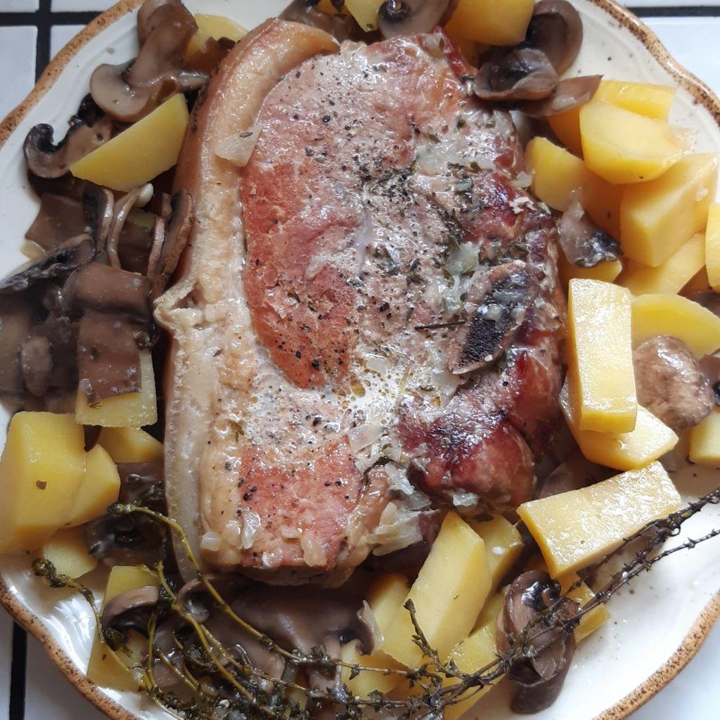 Comment faire cuire une rouelle de porc