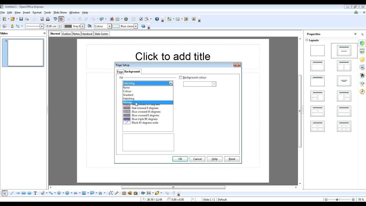 Comment faire un diaporama open office - On Fait Comment