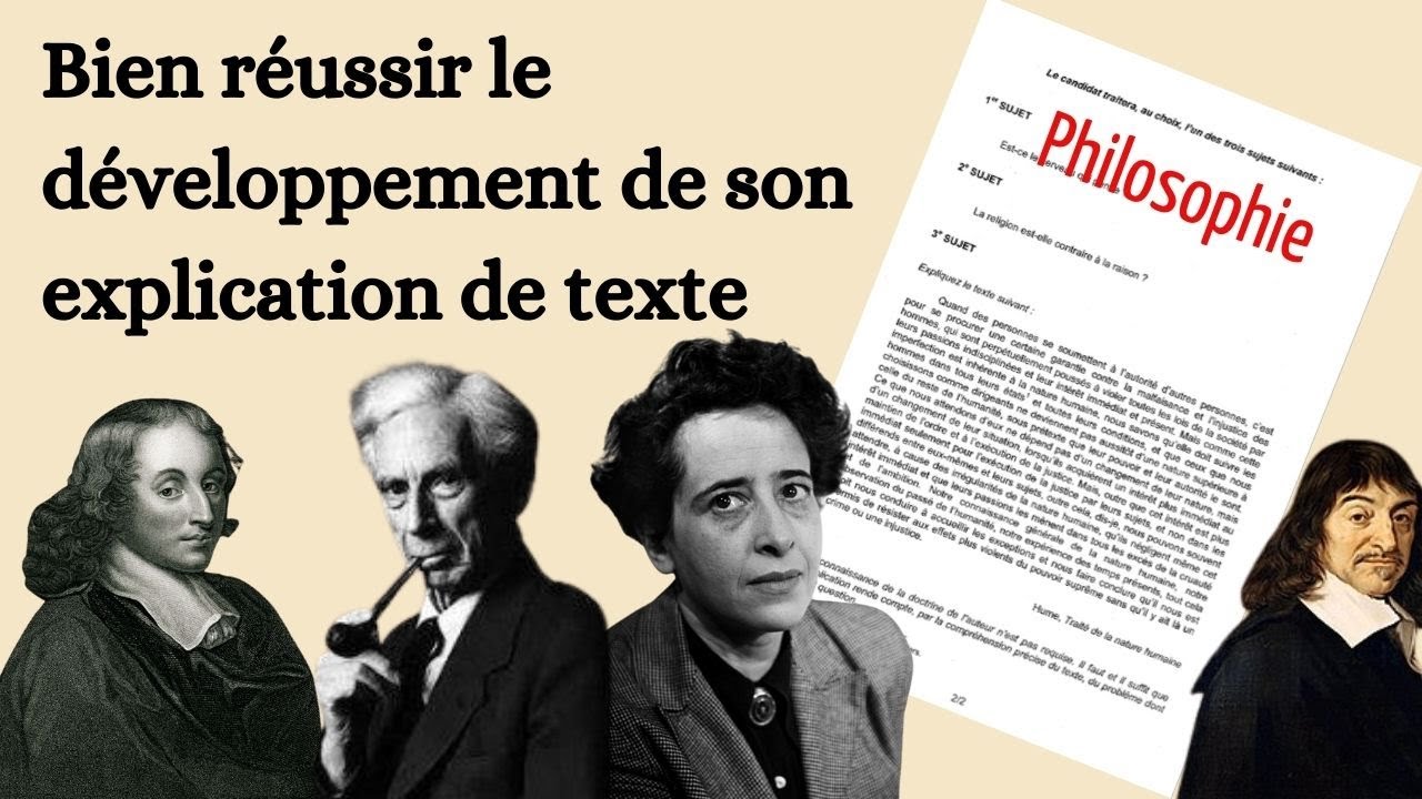 Comment faire une explication de texte en philo
