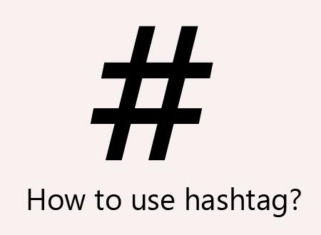 Comment faire hashtag sur pc