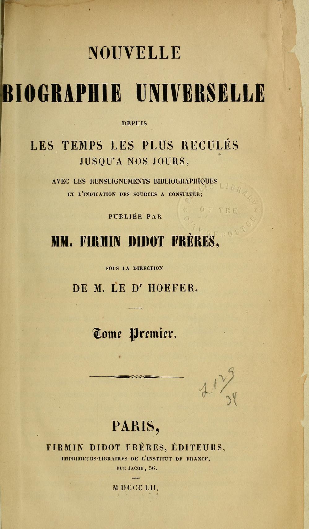 Comment faire une biographie