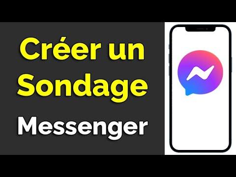 Comment faire un sondage sur messenger
