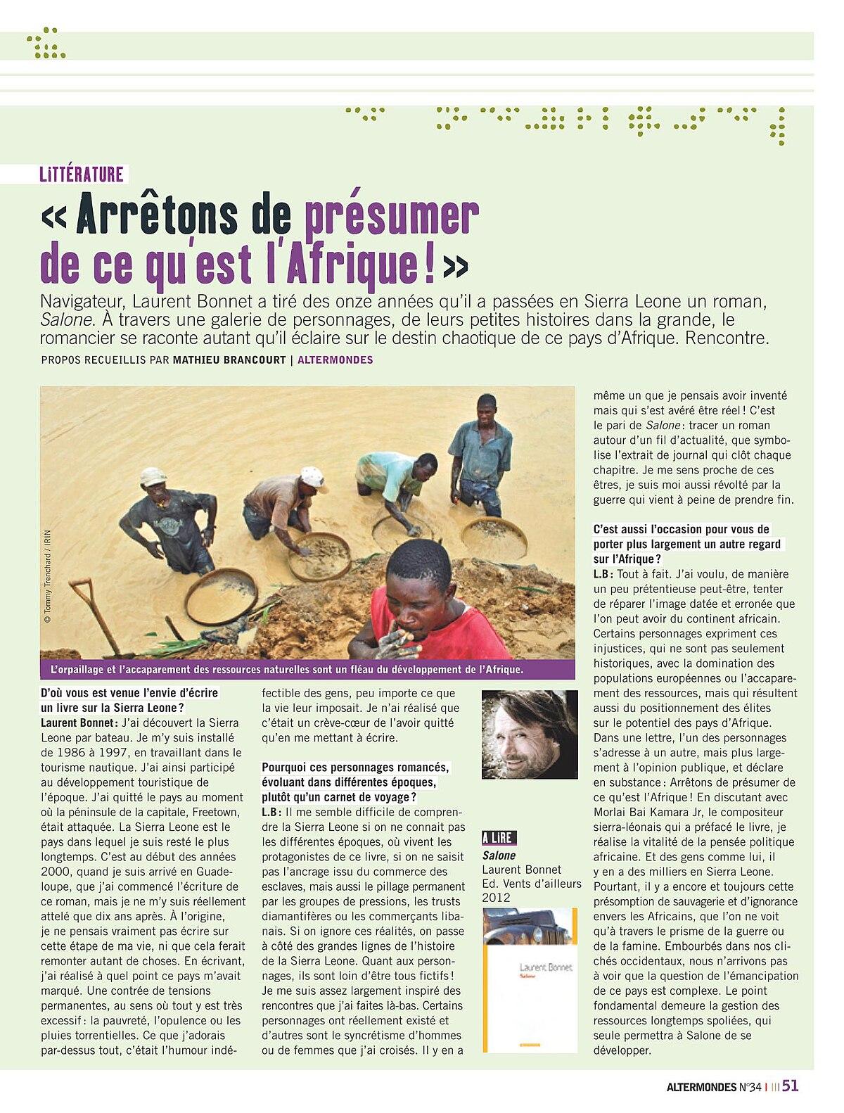 Comment faire un article de journal