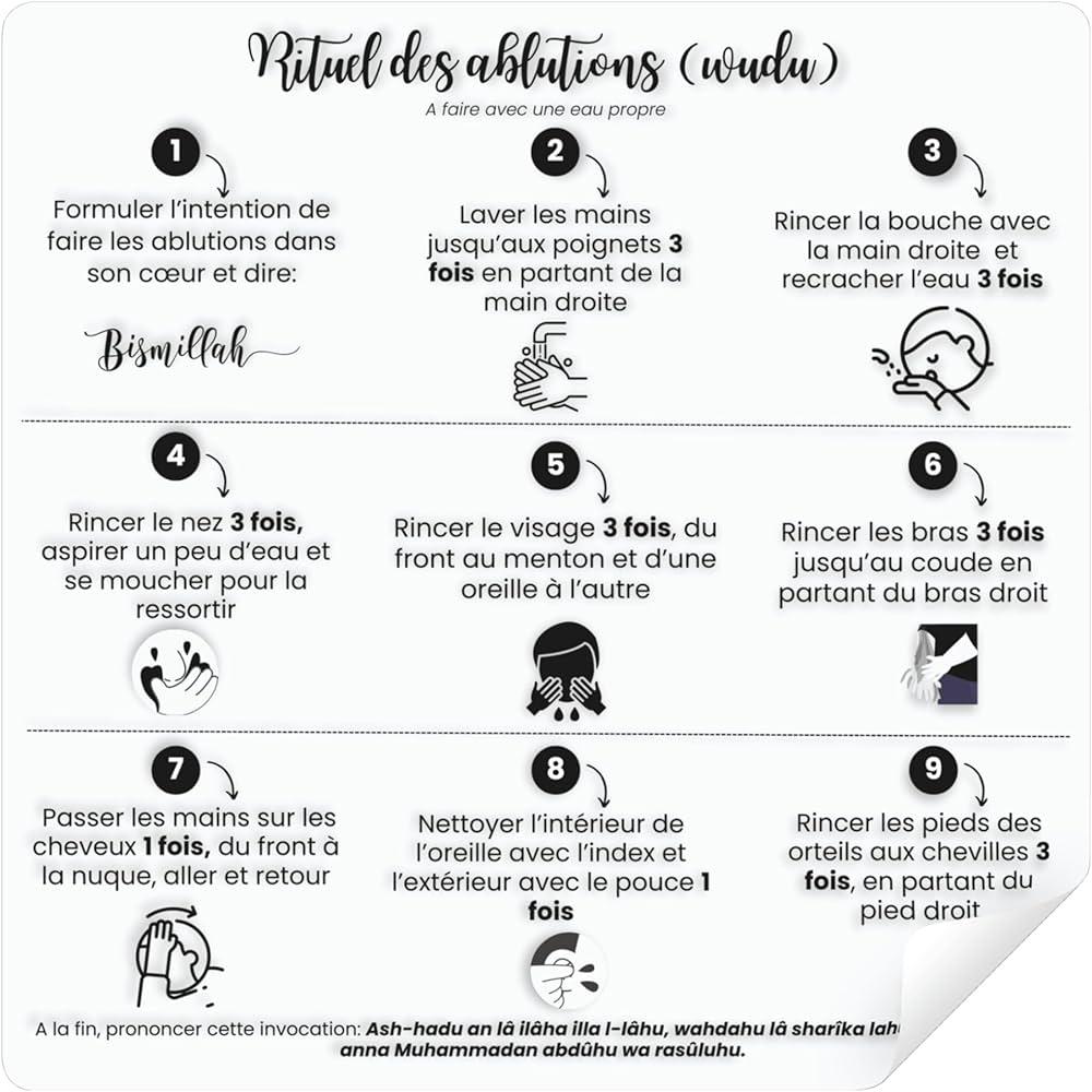 Les fondements des ablutions : Comprendre leur importance spirituelle