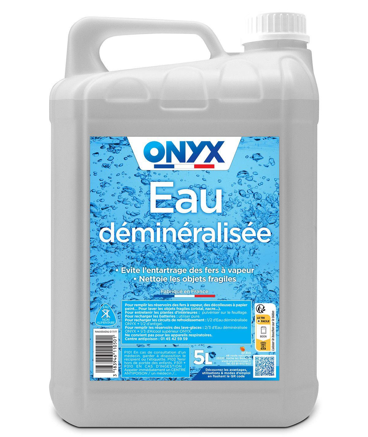 Les avantages de leau déminéralisée pour votre fer à repasser