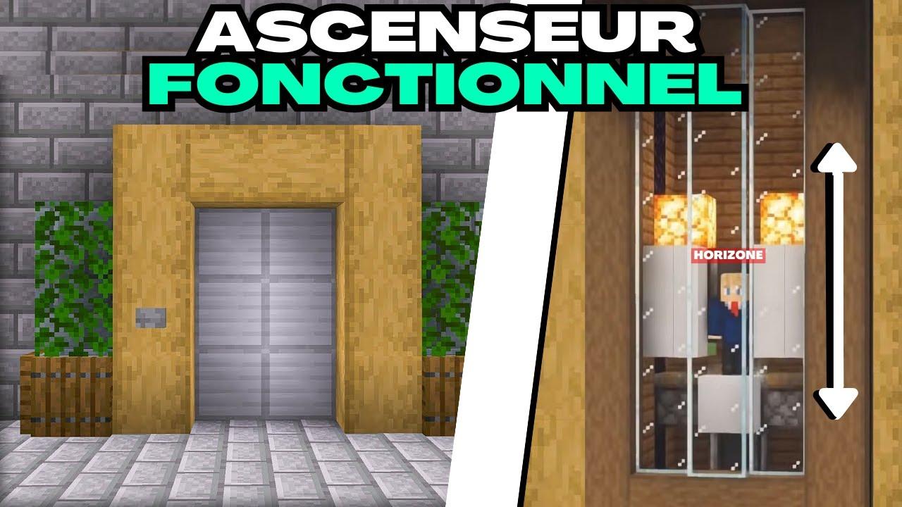 Comment faire un ascenseur dans minecraft - On Fait Comment