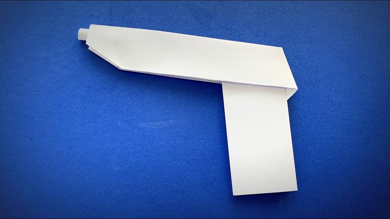 Comment faire un pistolet en papier - On Fait Comment