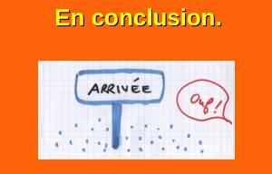 Comment faire une conclusion de commentaire