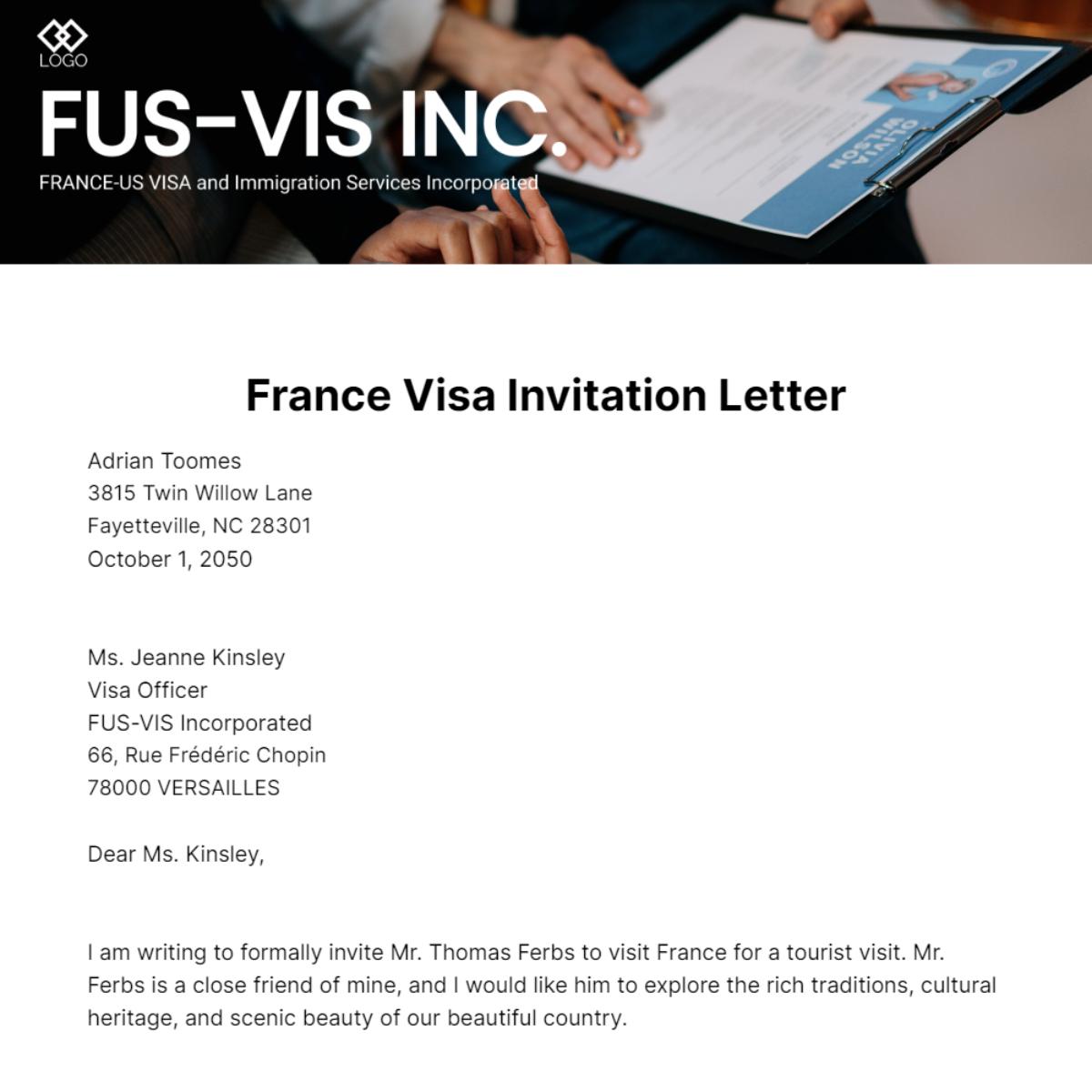 Comment faire une invitation en france