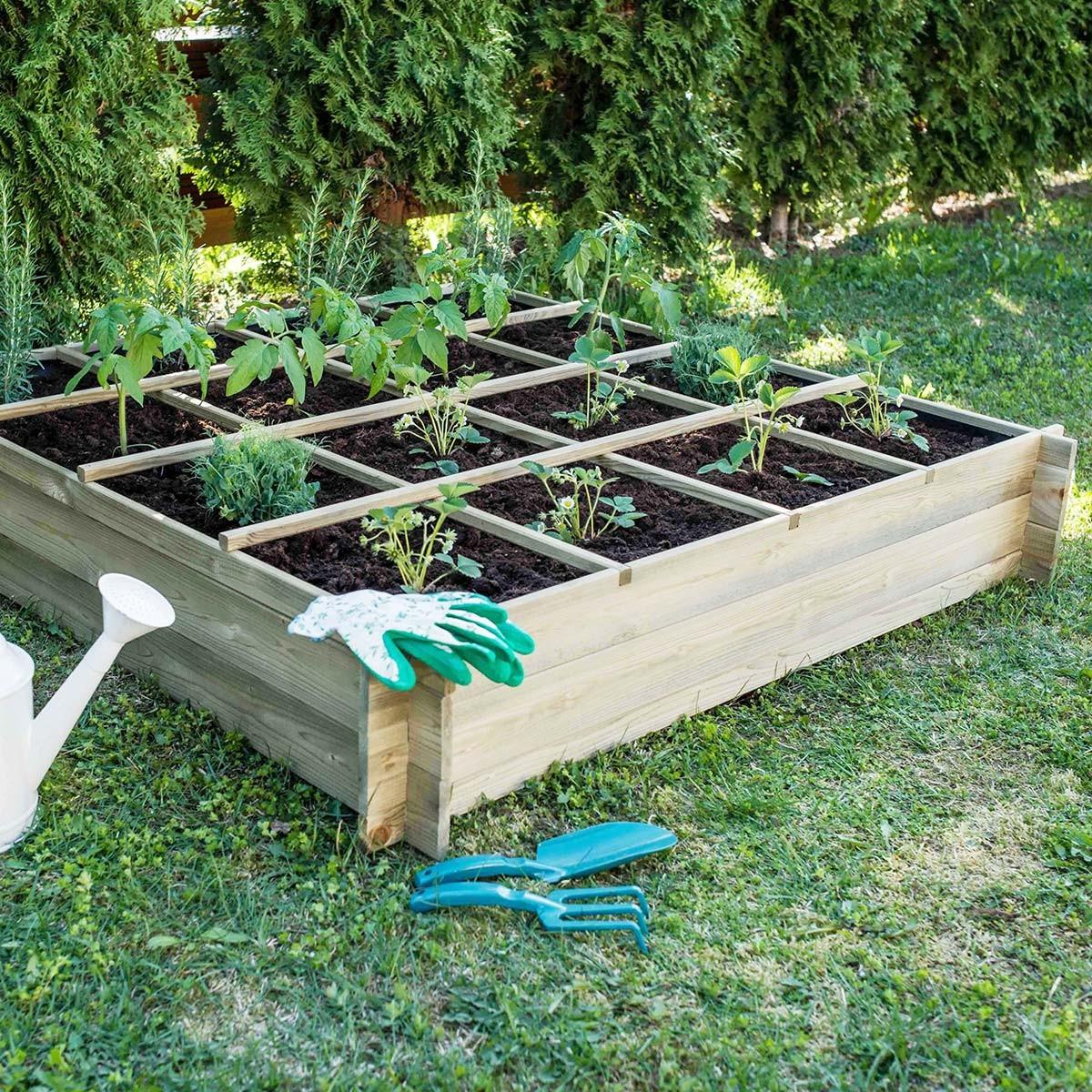 Comment faire un carré potager