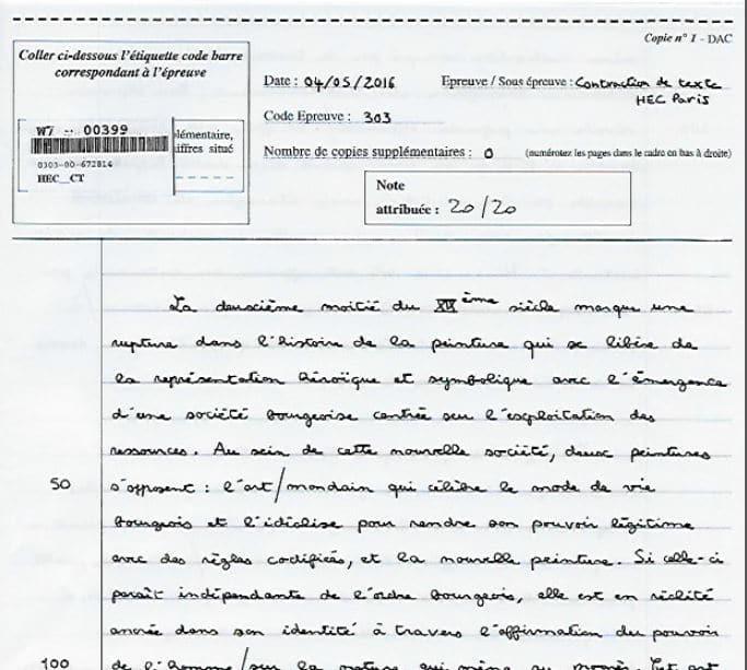 Comment faire une contraction de texte