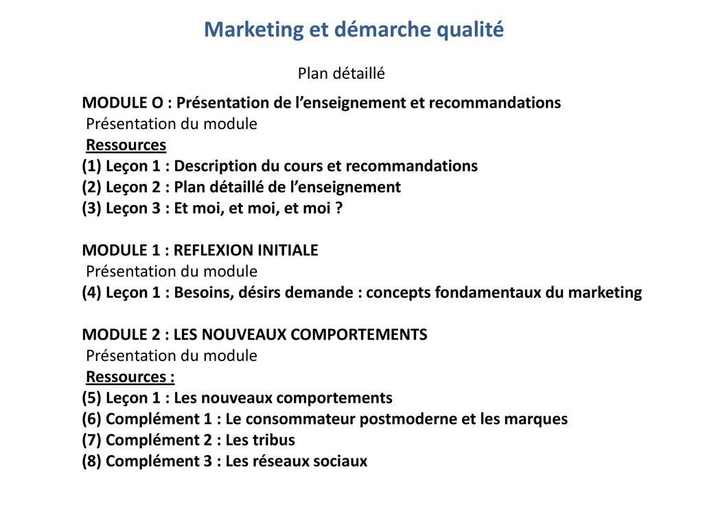 Comment faire un plan détaillé