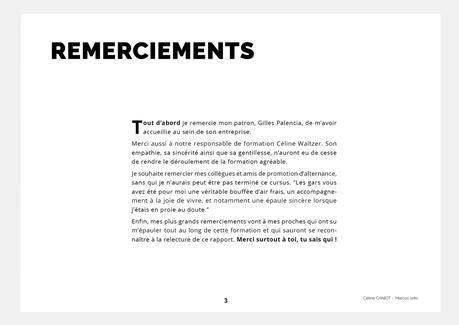 Rappeler la thèse : limportance dune relecture sincère