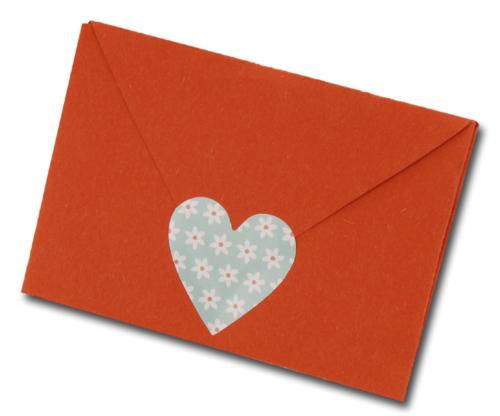 Comment faire une enveloppe en coeur