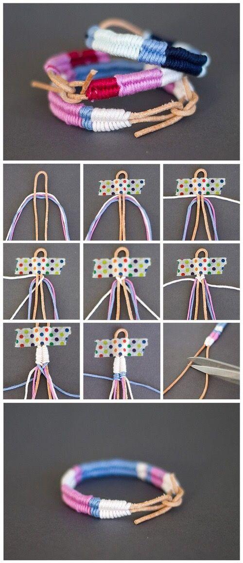 Comment faire des bracelet bresilien facile