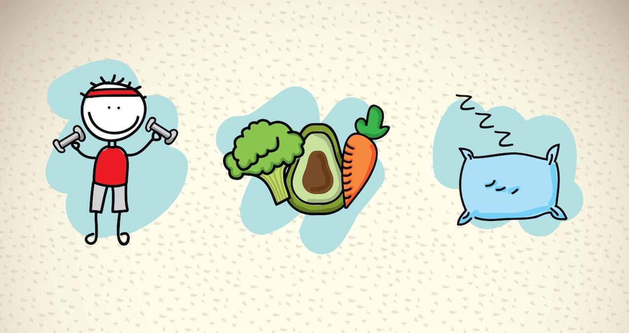 Les habitudes de vie : Une première étape vers un CDT plus bas