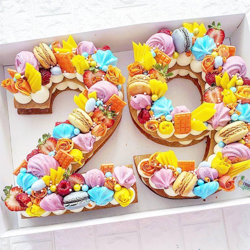 Comment faire un number cake