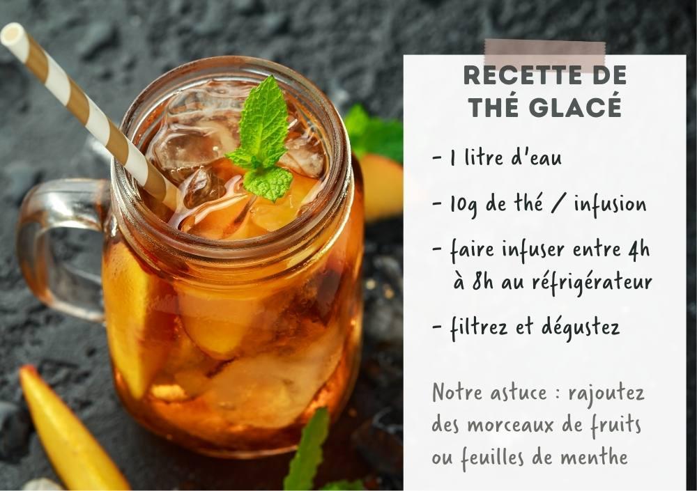 Comment faire un thé glacé