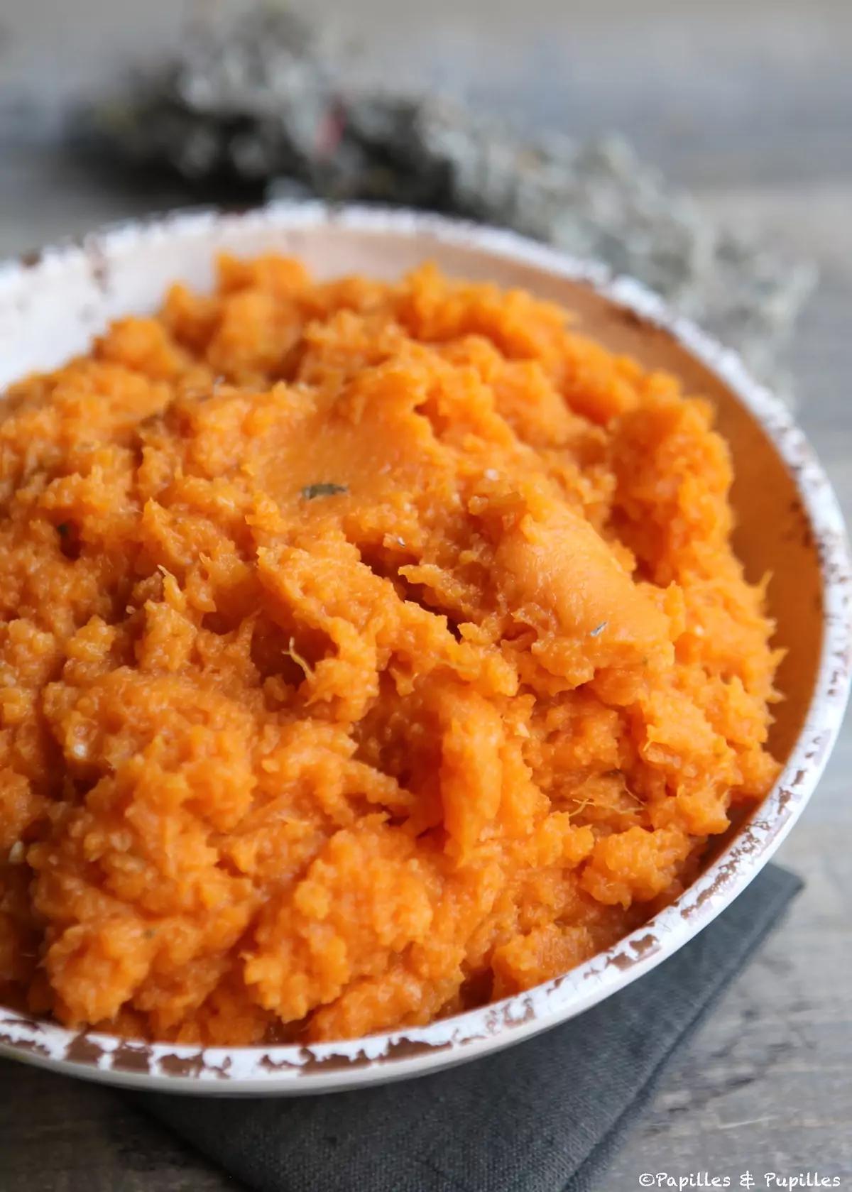 Comment faire une purée de patate douce